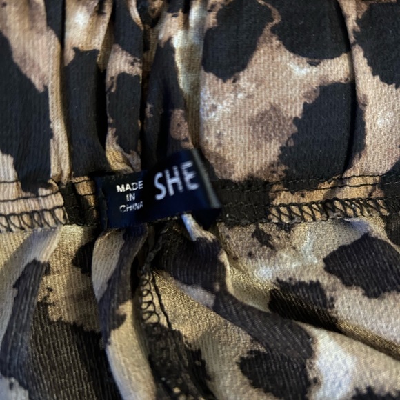 SHEIN animal print skirt size 2XL - Picture 3 of 4